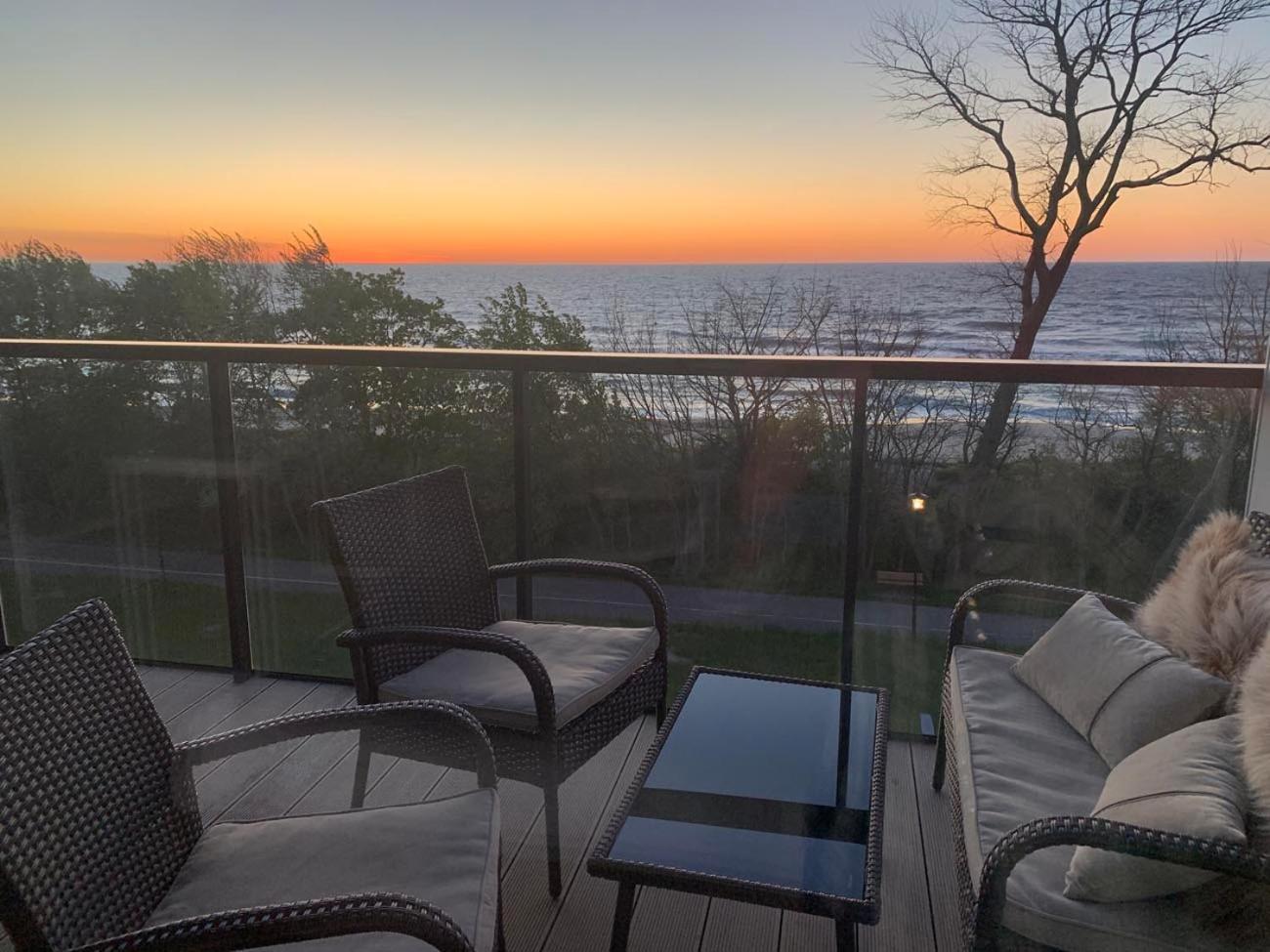 Seaside Park Apartamenty Prywatne Z Widokiem Na Morze Kołobrzeg Esterno foto