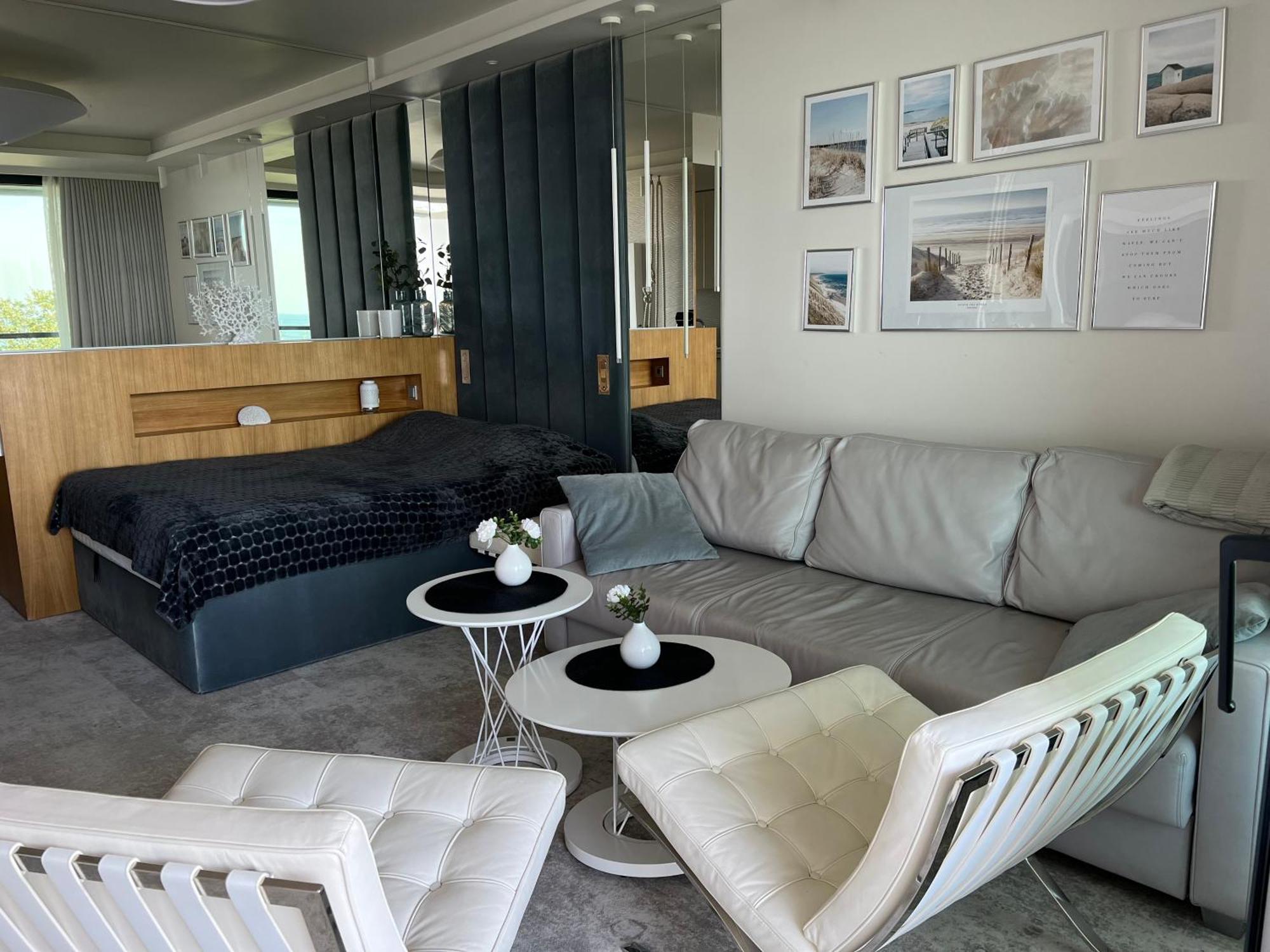 Seaside Park Apartamenty Prywatne Z Widokiem Na Morze Kołobrzeg Esterno foto